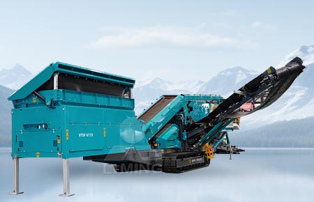 V-S 履带移动倾斜式筛分站