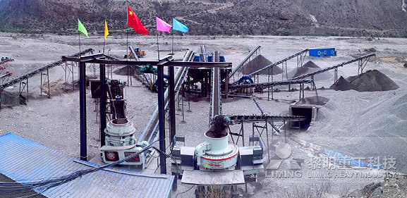 西藏昌都河卵石加工项目